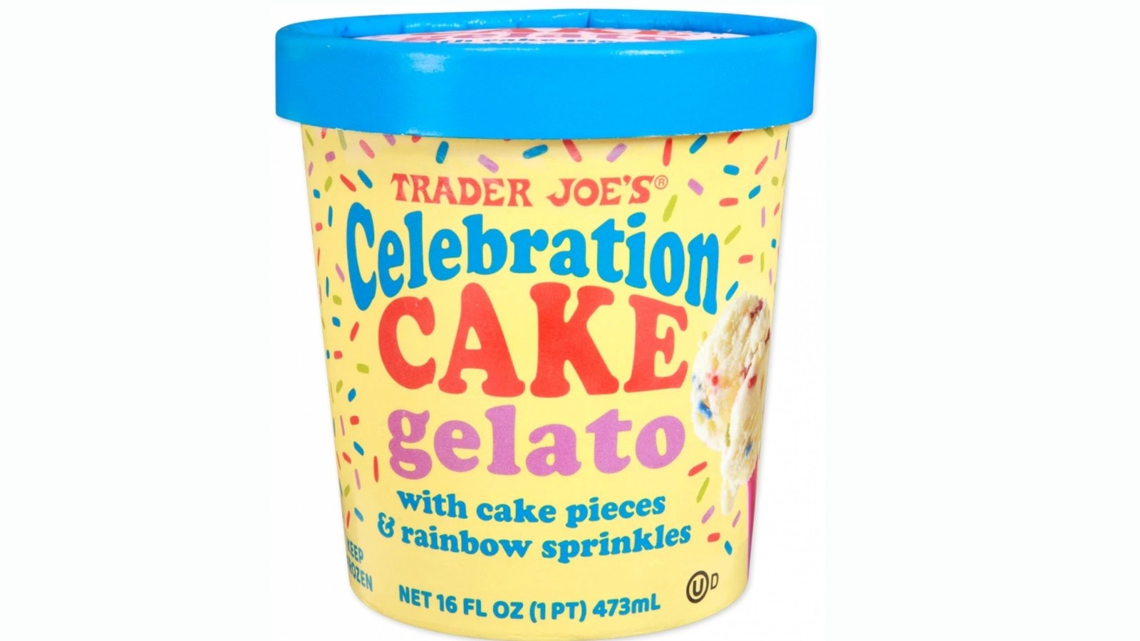 Trader Joe S New Celebration Cake Gelato Is The Summery Treat You Need