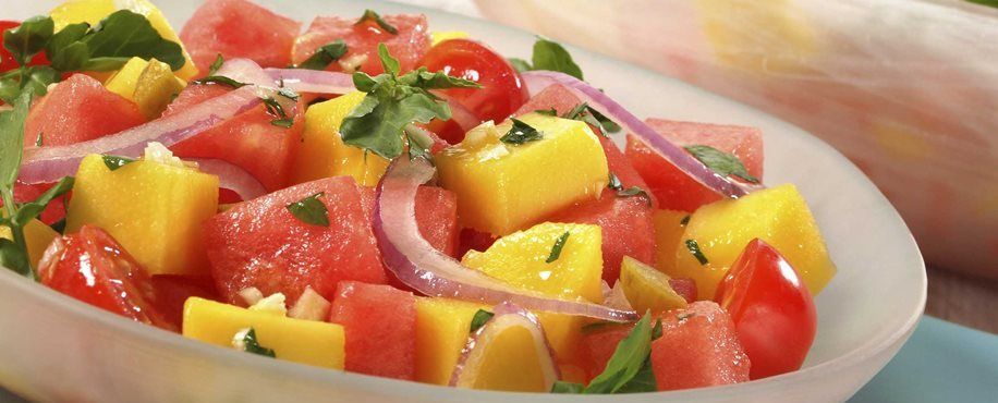 Mango And Watermelon Salad Recipe By Contributor