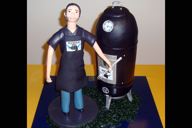 1. Barbecue Smoker Cake