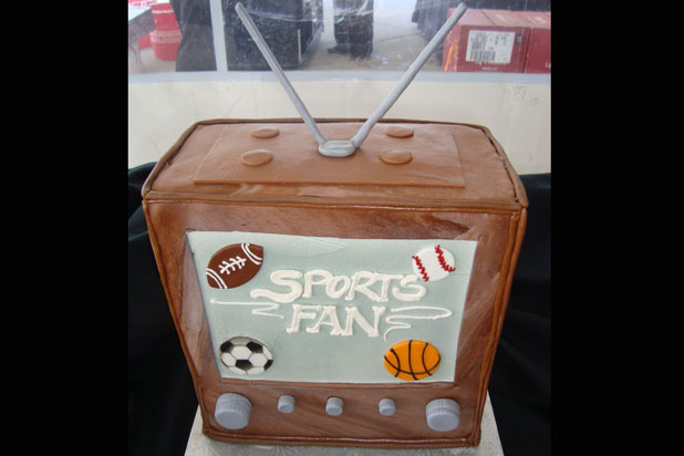 6. Television Cake