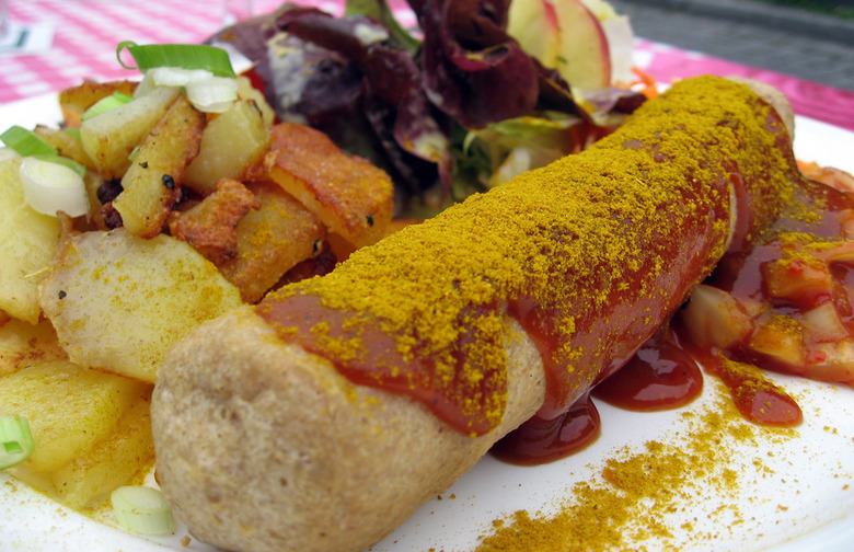 Currywurst in a Blanket 