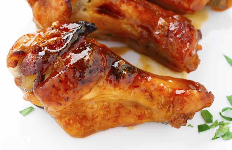 Spicy Honey-BBQ Wings