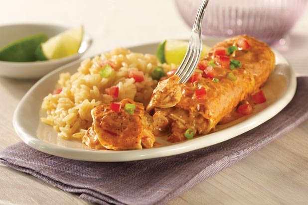 Easy Chicken Enchiladas Recipe