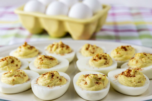 Spicy Deviled Eggs