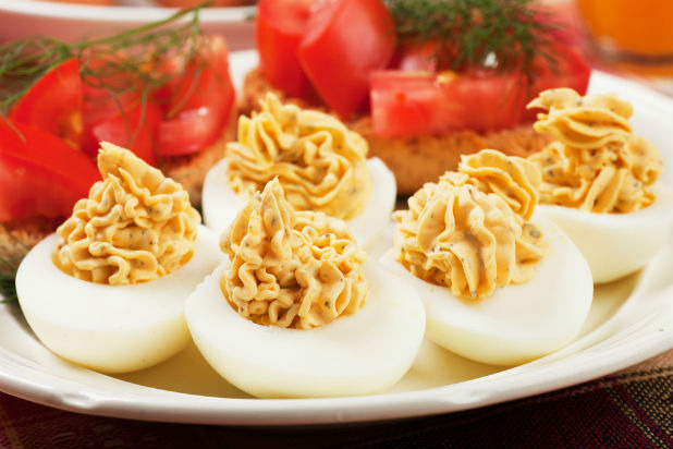 Truffled Deviled Eggs