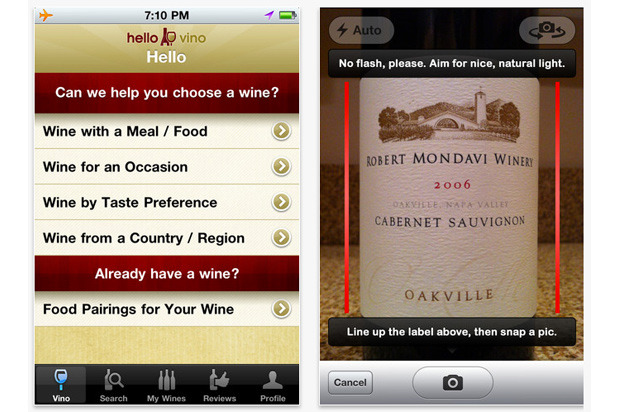 For the Wine Aficionado: Hello Vino (OS and Android)