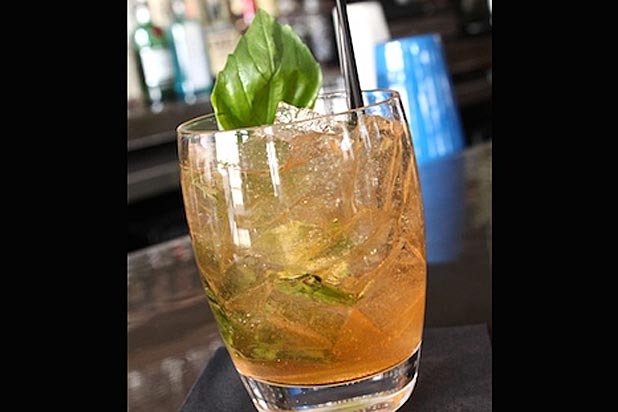 5. Spicy Basil Cocktail