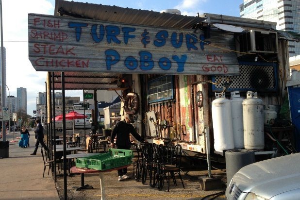 Turf N' Surf Po' Boy