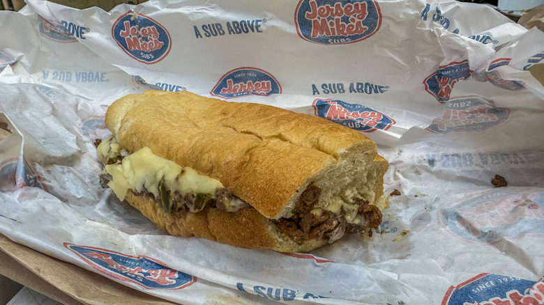 Jersey Mike's Chipotle Cheese Steak