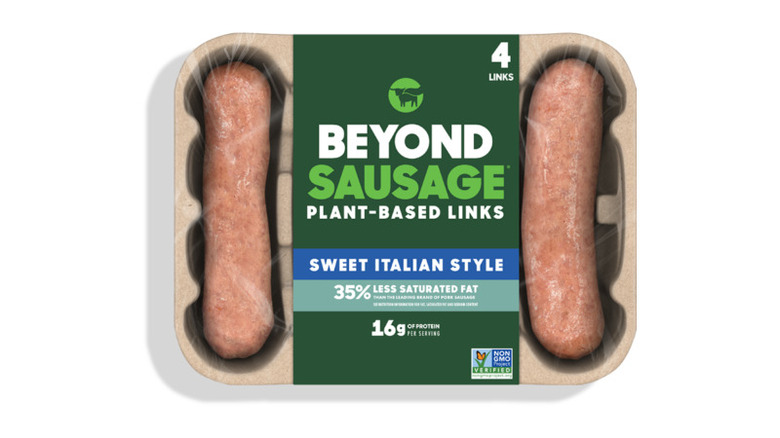 Plant-based Beyond Sausages in Sweet Italian flavor