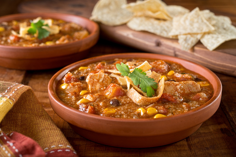 Chicken Tortilla Soup With Fresh Corn