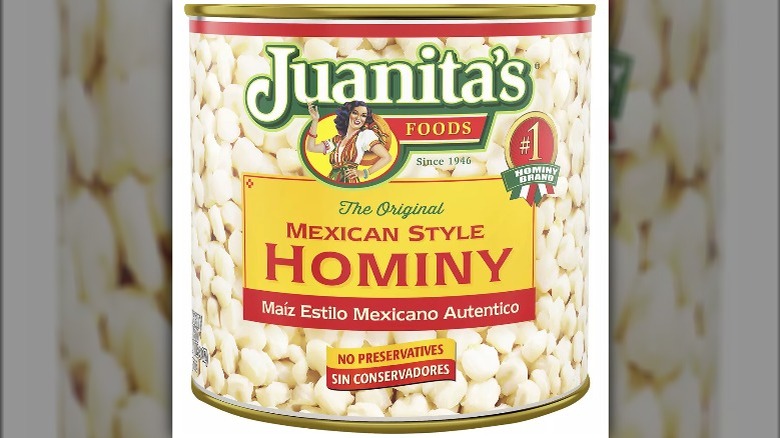 Juanita's Foods Mexican style hominy