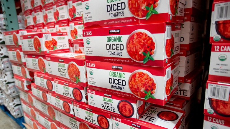 Kirkland organic diced tomatoes