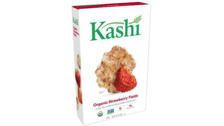 Kashi Strawberry Fields cereal box