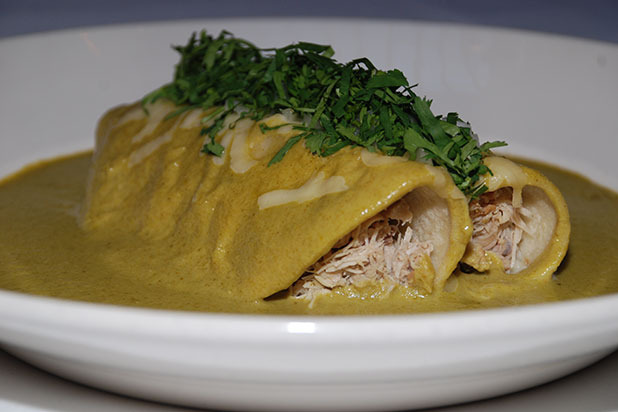 Turkey Enchiladas Suisas 