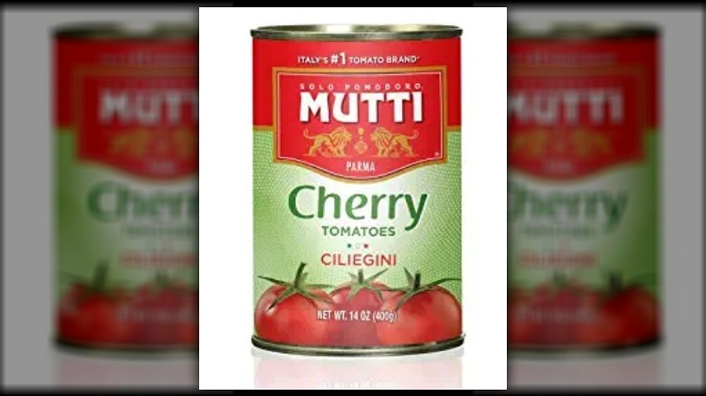 can of Mutti cherry tomatoes