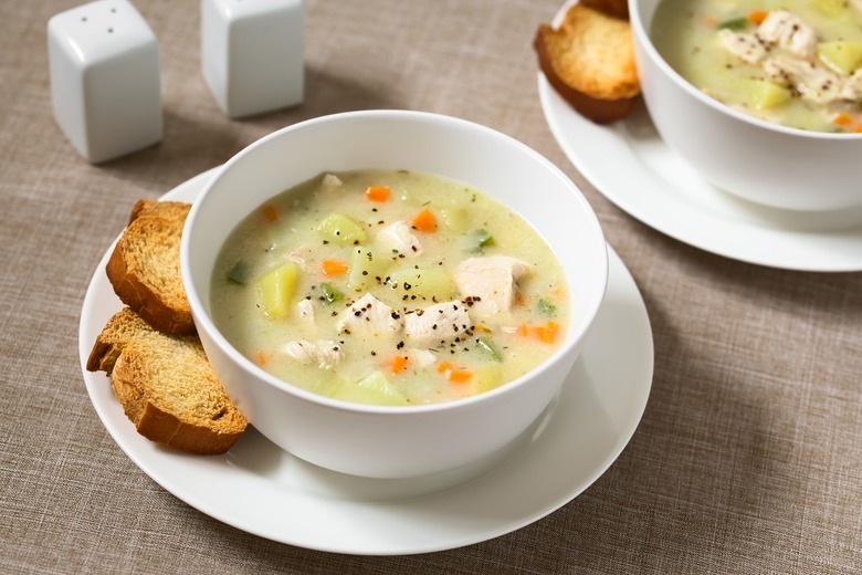 Slow-Cooker Chicken Pot Pie Soup