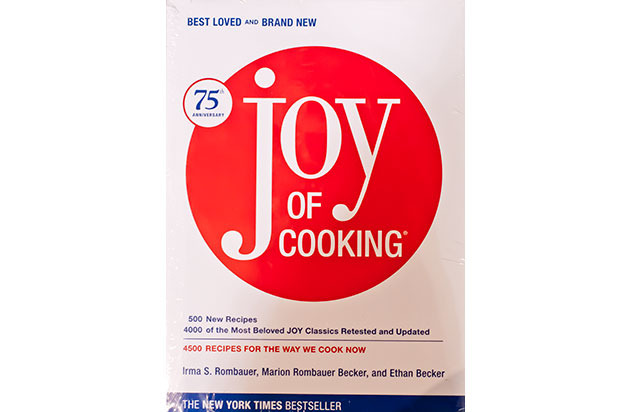 1. General Cookbook - Joy of Cooking, 75th anniversary edition, by Irma S. Rombauer, Marion Rombauer Becker, and Ethan Becker (Scribner's, 2006)