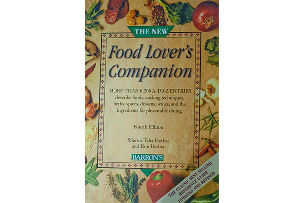 2. Reference Cookbook - The New Food Lover's Companion by Sharon Tyler Herbst and Ron Herbst (Barron's Educational Series Inc., 1990)