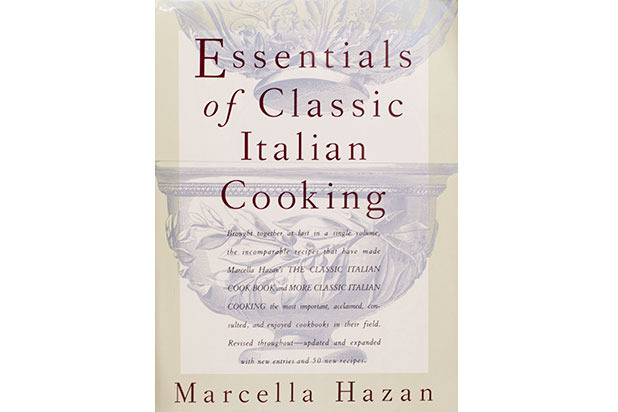 3. Italian - Essentials of Classic Italian Cooking by Marcella Hazan (Alfred A. Knopf, 1992)