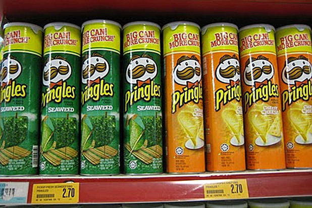 Pringles' Seaweed Potato Chips