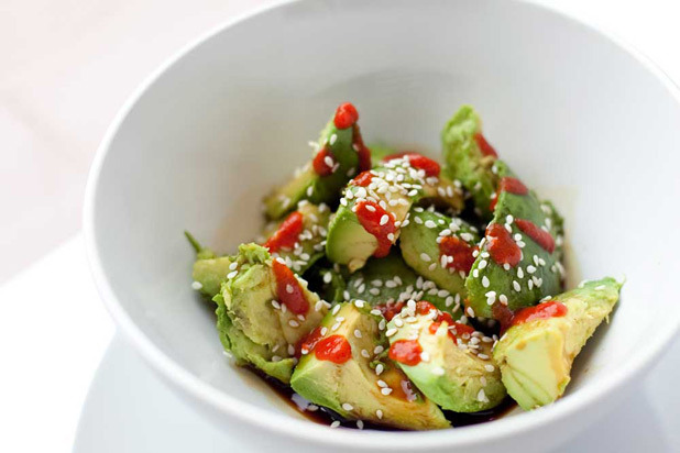 Plated | The Dish — Sesame-Sriracha Avocado Bowl