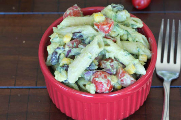 Dinners, Dishes, & Desserts — Creamy Avocado Pasta Salad