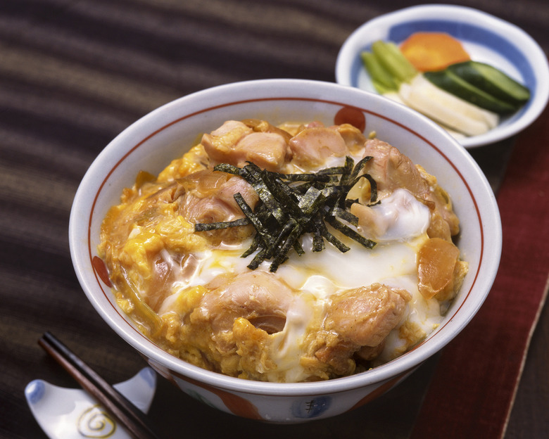 Salmon and Egg Donburi