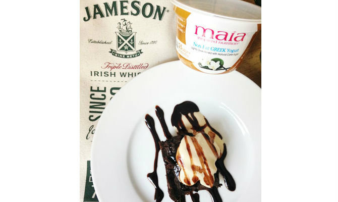 Maia Yogurt Irish Brownies