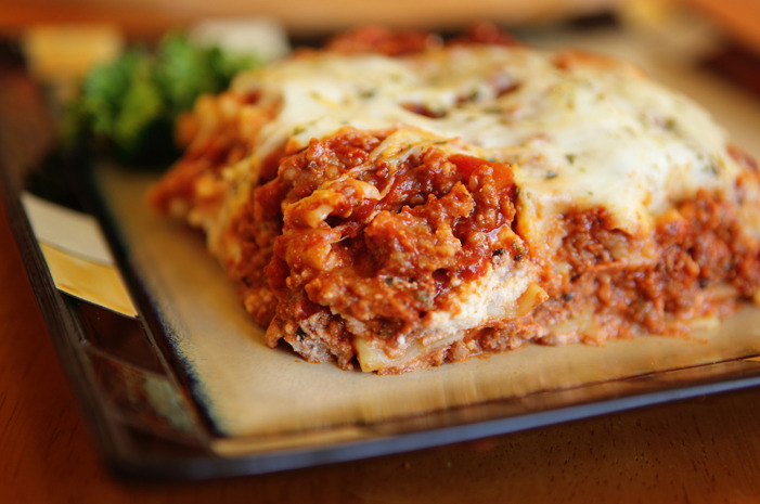 Beef and Sausage Lasagna