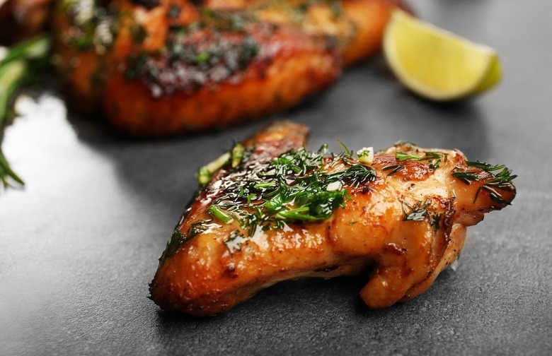 Baked Mustard-Lime Chicken