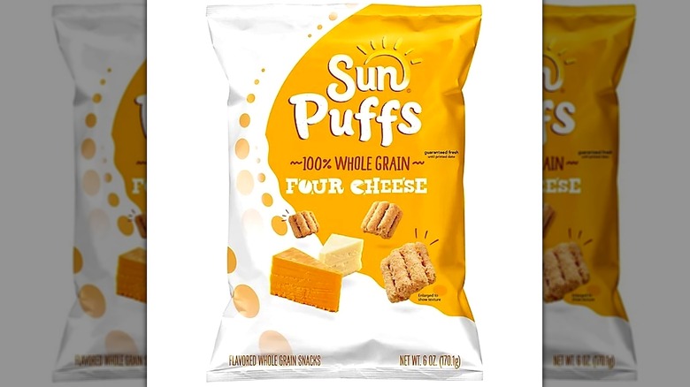 Sun Puffs four cheese flavor