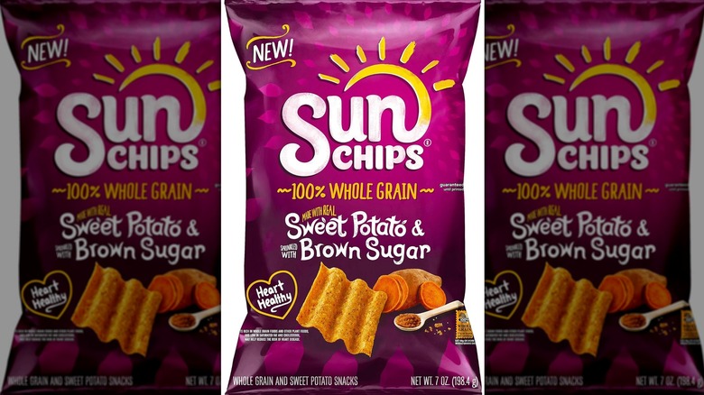 Potato and sugar SunChips bag