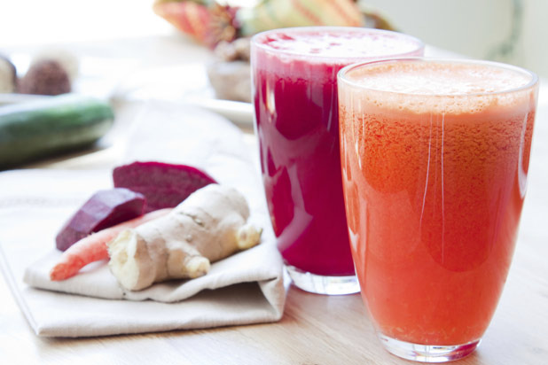 Beet, Carrot, and Apple Juice