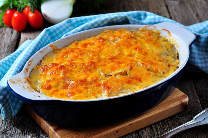 Smoked Salmon and Potato Breakfast Casserole