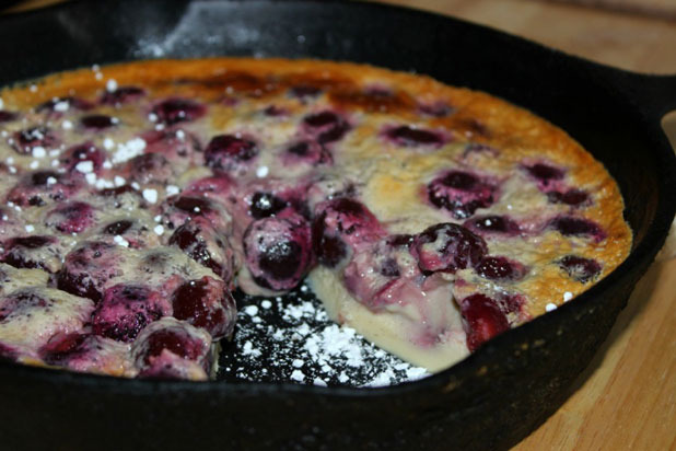 Black Cherry Clafouti Recipe