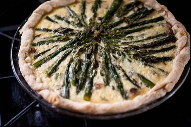 Mushroom and Asparagus Quiche From Marcus Samuelsson 