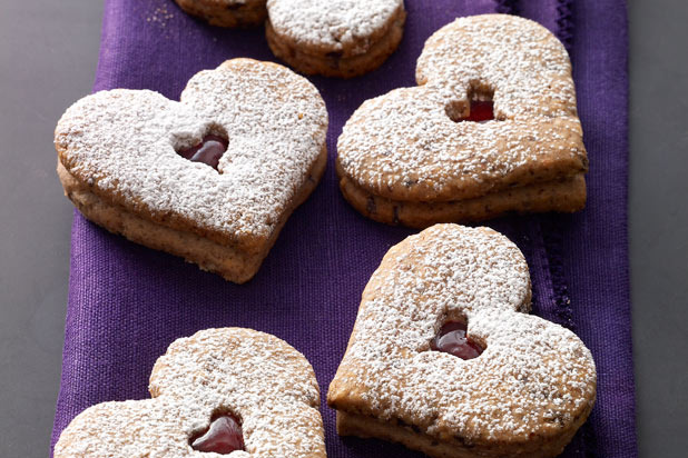 Linzer Heart Cookies