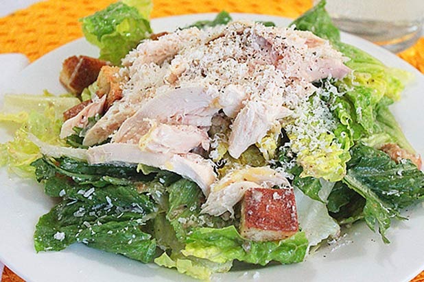 Classic Caesar Salad with Chicken