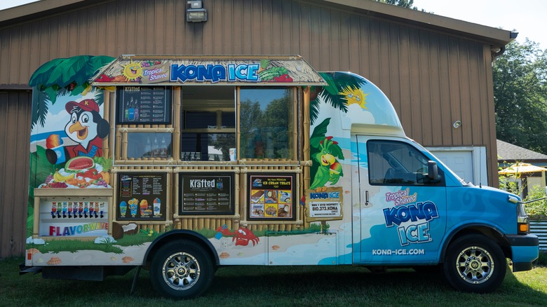 kona ice truck closed