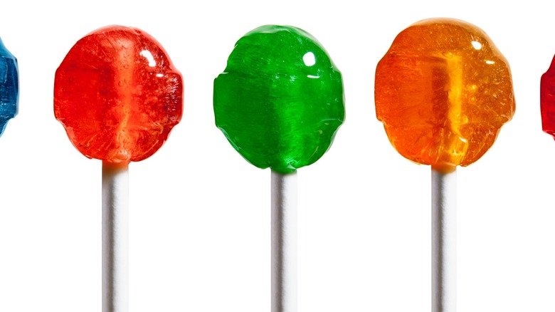 Sugar-free lollipops