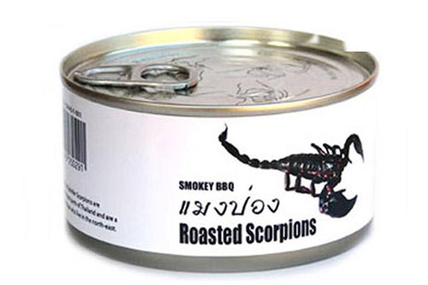 5) Roasted Scorpions