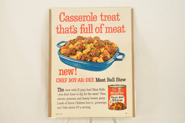 Chef Boyardee Meatball Stew (1960s)