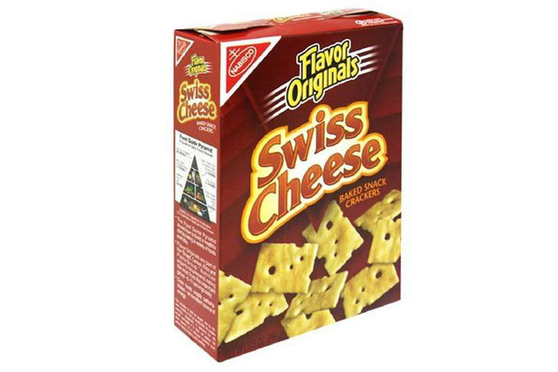 Nabisco Swiss Cheese Crackers (1980s)