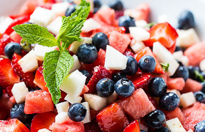 Blueberry, Strawberry, and Jicama Salsa