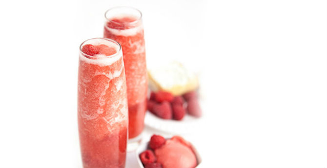 Raspberry Fromo (Frozen Mimosa)