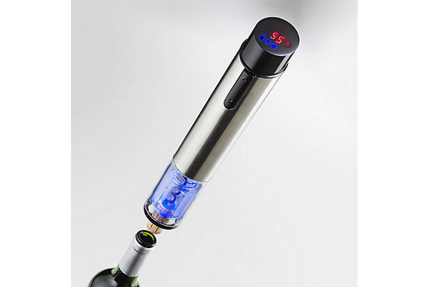 Electric Corkscrew with Digital Thermometer ($49.95)