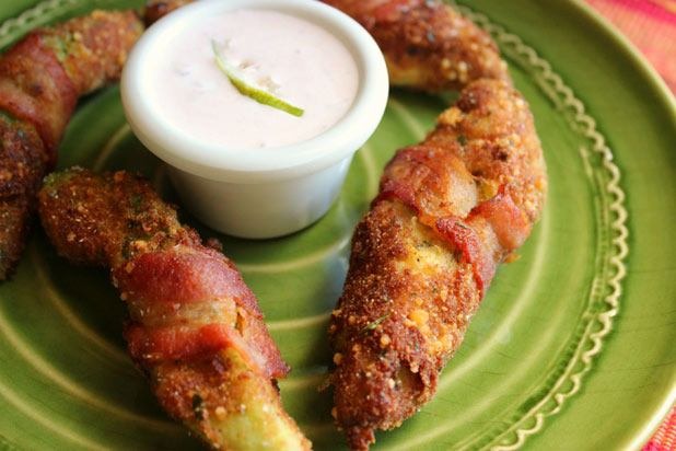 Bacon Wrapped Avocado Fries Recipe