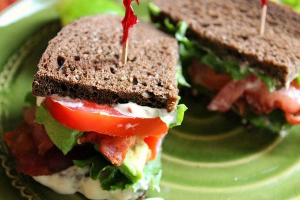 Bacon, Lettuce, Avocado, and Tomato Sandwich Recipe