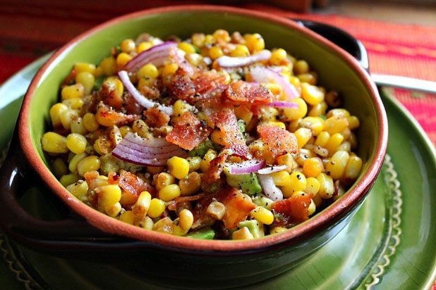 Bacon, Avocado, and Corn Salad Recipe